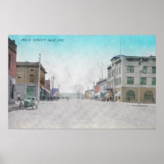 Ansicht Main StreetVale, OR Poster (Vorne)