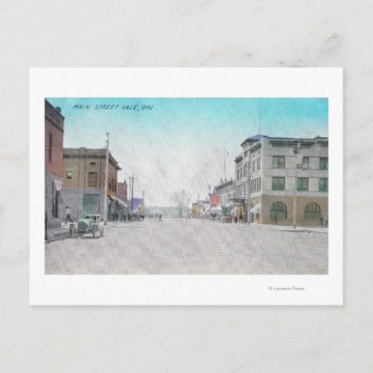 Ansicht Main StreetVale, OR Postkarte (Vorderseite)