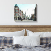 Ansicht Mariposa StreetFresno, CA Leinwanddruck (Insitu (Schlafzimmer))