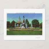 Ansicht mit Staat Hauptstadt Bldg in Entfernung Postkarte (Vorderseite)