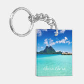 Ansicht Mt Otemanu Schlüsselanhänger (Vorderseite links)