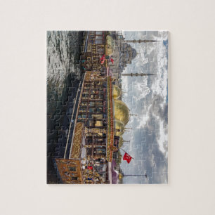 Ansicht nach Istanbul (die Türkei) Puzzle