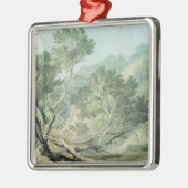 Ansicht nahe Fordlands, Exeter Silbernes Ornament (Links)