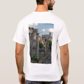 Ansicht Roms - Forum Colosseum T-Shirt (Rückseite)