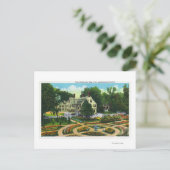 Ansicht "Ropes Memorial and Botanical Gardens" # 1 Postkarte (Stehend Vorderseite)