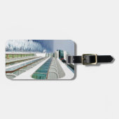 Ansicht über Balkon-Reihe Personalzied Gepäckanhänger (Vorderseite horizontal)