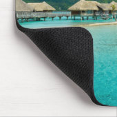 Ansicht über Bora Bora Insel mousepad (Ecke)