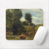 Ansicht über den Fluss SID, nahe Sidmouth, c.1852 Mousepad (Mit Mouse)