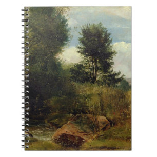 Ansicht über den Fluss SID, nahe Sidmouth, c.1852 Notizblock