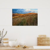 Ansicht über die Mauern Poster (Küche)