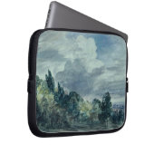 Ansicht über eine breite Landschaft, mit Bäumen im Laptopschutzhülle (Vorne Rechts)