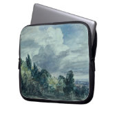 Ansicht über eine breite Landschaft, mit Bäumen im Laptopschutzhülle (Vorderseite Links)