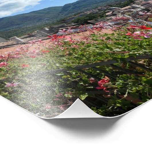 Ansicht über Rotonda Fotodruck (Ecke)