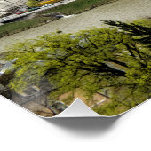 Ansicht über Salzburg Österreich Poster (Ecke)