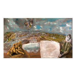 Ansicht und Plan von Toledo | El Greco | Fotodruck