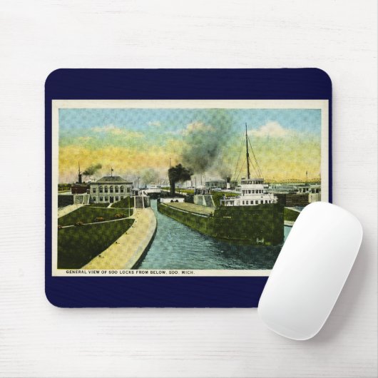 Ansicht unter das Soo, Soo Verschlüsse, Michigan Mousepad (Mit Mouse)