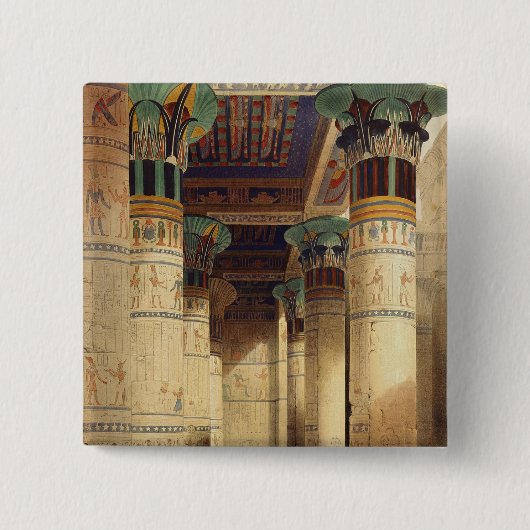 Ansicht unter den großartigen Portico, Philae Button (Vorderseite)