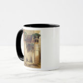 Ansicht unter den großartigen Portico, Philae Tasse (Vorderseite Links)