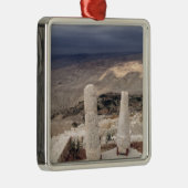 Ansicht vom Berg Moses Silbernes Ornament (Rechts)