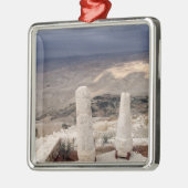 Ansicht vom Berg Moses Silbernes Ornament (Links)