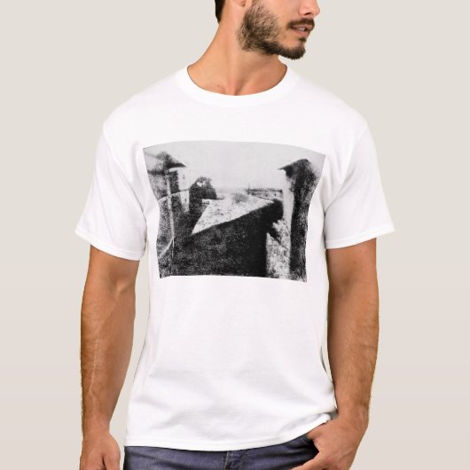 Ansicht vom Fenster bei Le Gras, erste Fotografie T-Shirt (Vorderseite)