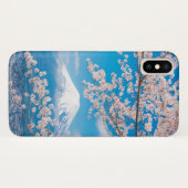 Ansicht vom Fujisan mit Kirschblüten Case-Mate iPhone Hülle (Rückseite (Horizontal))