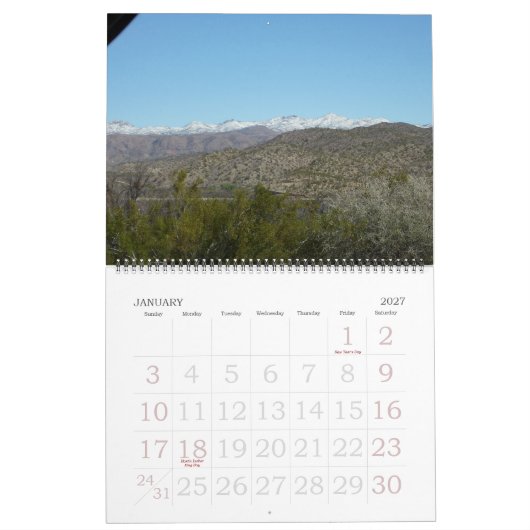 Ansicht vom Grand Canyon Kalender (Jan 2027)