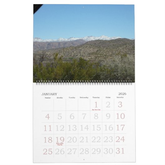 Ansicht vom Grand Canyon Kalender (Jan 2026)