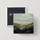Ansicht vom Heilenberg Schloss bei Jugenheim Button (Vorne & Hinten)