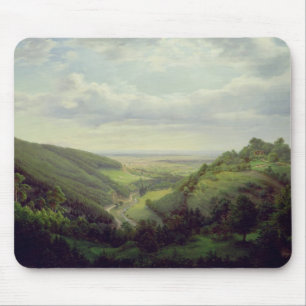 Ansicht vom Heilenberg Schloss bei Jugenheim Mousepad