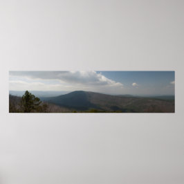 Ansicht vom Landschaftlichen Talimena-Laufwerk, OK Poster