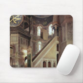 Ansicht vom minbar, 6. Jahrhundert Mousepad (Mit Mouse)