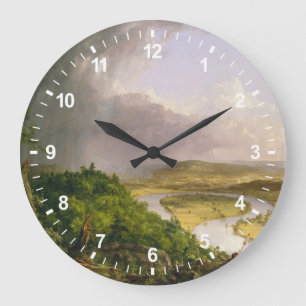 Ansicht vom Mount Holyoke, Northampton, Große Wanduhr