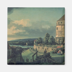 Ansicht vom Schloss, 1753-55 Magnet