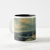Ansicht vom Schloss, 1753-55 Zweifarbige Tasse (Vorderseite Links)