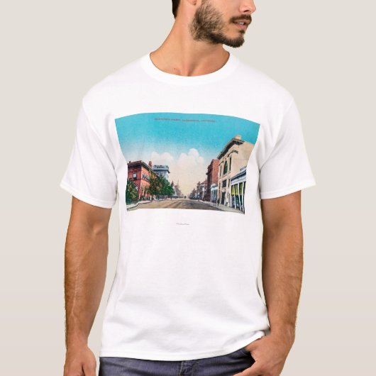 Ansicht von 19.StreetBakersfield, CA T-Shirt (Vorderseite)