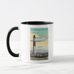 Ansicht von Absecon LighthouseAtlantic Stadt, NJ Tasse