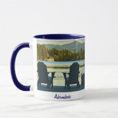 Ansicht von Adirondack Stühlen im Adirondacks, NY Tasse (Links)