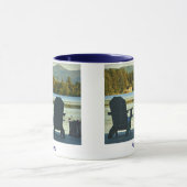 Ansicht von Adirondack Stühlen im Adirondacks, NY Tasse (Zentrum)