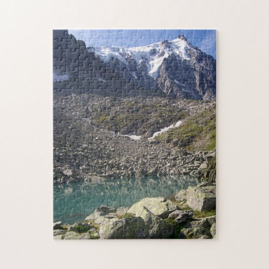 Ansicht von Aiguille du Midi Puzzle (Vertikal)