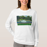 Ansicht von allgemeinem Frosch-Teich Bostons