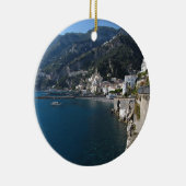 Ansicht von Amalfi-Küste Keramikornament (Rechts)
