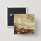 Ansicht von Amsterdam Button (Vorne & Hinten)