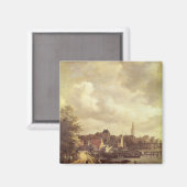 Ansicht von Amsterdam Magnet (Vorderseite/Rückseite)