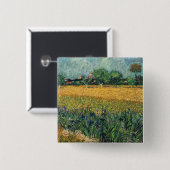 Ansicht von Arles mit Ire Van Gogh Fine Art Button (Vorne & Hinten)