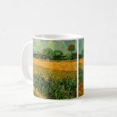 Ansicht von Arles mit Irisch von Vincent van Gogh Kaffeetasse (Vorderseite Links)