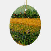 Ansicht von Arles mit Irisch von Vincent van Gogh Keramik Ornament (Rechts)