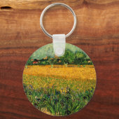 Ansicht von Arles mit Irisch von Vincent van Gogh Schlüsselanhänger (Vorderseite)