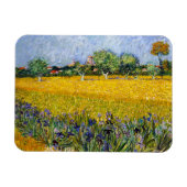 Ansicht von Arles mit Iriss Vincent van Gogh Farbe Magnet (Horizontal)