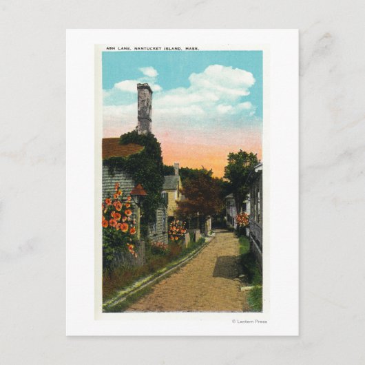 Ansicht von Ash Lane Postkarte (Vorderseite)